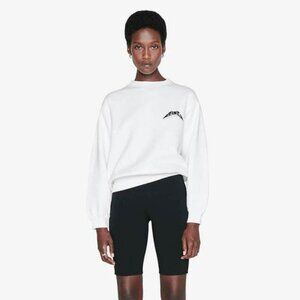 ANINE BING Ramona Sweatshirt Tour/Vintage White - Medium